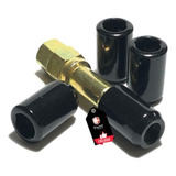 Kit 16 Porca Lob Allen 30mm Preta Honda Fit City Wrv Civic