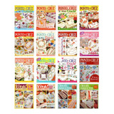 Kit 16 Revistas Ponto De Cruz Crochê Ed Central Lote 1