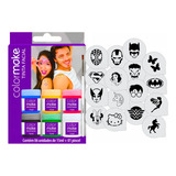 Kit 16 Stencil Pintar