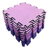 Kit 16 Tatames 50x50 20mm Tons De Rosa Economico
