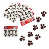Kit 160 Pegadinhas Adesivas Patinhas Coelho Revenda Pascoa