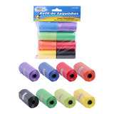 Kit 160 Sacos Saquinhos Lixo Coco Fezes Cachorro Pet
