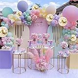 Kit 165 Balão Cor Macaron Balões De Festa Balão De Aniversário Decoração
