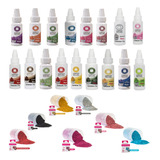 Kit 17 Gel Corante Comestivel 7 Glitter Novas Cores P Bolos