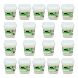 Kit 18 Banha Suína Natural Gordura De Porco 1l 900g