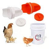 Kit 18 Bocal Para Comedouros Tratador Galinhas Aves Ração