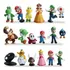 Kit 18 Boneca Mario Brothers Yoshi Luigi Nintendo Brinquedo