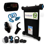 Kit 18 Placas 3mt   Aquecedor Solar Piscinas   16m  Rosca F