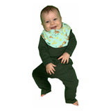 Kit 18 Roupa De Bebê 6 Body Manga Longa 6 Mijão 6 Babador