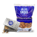 Kit 1x Lascas De Lenha De Abacateiro Smoker Box