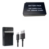 Kit 1x1 Lp e12 Para Canon Eos M M2 M10 M50 M50 Mark Ii M100