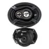 Kit 2 6x9 Pol Bomber Beat Alto Falante Quadriaxial 350w Rms