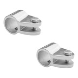 Kit 2 Abraçadeira Capota Toldo 7 8 Aço Inox Lancha Barco