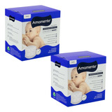Kit 2 Absorvente Para Seios Noite E Dia Amamente Premium