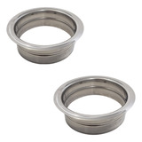 Kit 2 Acabamento Inox