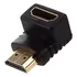 Kit 2 Adaptador Cabo Hdmi Curva L 90 Graus Tv Painel Parede