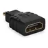 Kit 2 Adaptador Femea Para Macho Micro Hdmi Audio Video