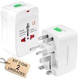 Kit 2 Adaptadores Tomada