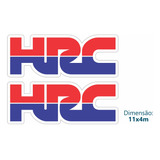 Kit 2 Adesivos Hrc Honda Racing