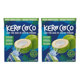 Kit 2 Água De Coco Esterilizada Caixa 200ml Kero Coco