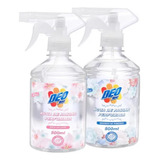 Kit 2 Água Perfumada De Passar Roupa 500ml Cama Mesa Banho