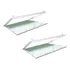Kit 2 Alçapão P  Forro De Gesso Drywall 60x60 C tampa E Clik