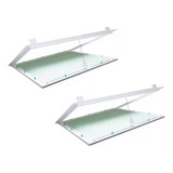 Kit 2 Alçapão P Forro De Gesso Drywall 60x60 C tampa E Clik
