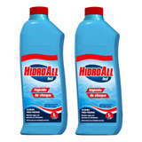 Kit 2 Algicida De Choque Eliminador De Algas 1lt Hidroall