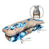 Kit 2 Almofadas Confortáveis Poltronas E Cadeiras De Bambu