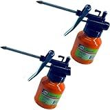 Kit 2 Almotolia Bomba Manual Óleo Câmbio Lubrificação 250ml
