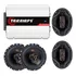 Kit 2 Alto Falantes Jbl 6pol E 6x9 + Modulo Taramps Ds800x4