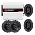 Kit 2 Alto Falantes Jbl 6pol E 6x9 + Modulo Taramps Ts800x4