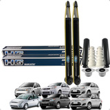 Kit 2 Amortecedor Batente Coifa Coxins Traseiro Ford Fiesta