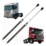 Kit 2 Amortecedor Mola Gás Grade Scania Serie 4 Cabine P G R