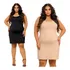 Kit 2 Anagua Uso Debaixo Semi Vestido Combinete Plus Size