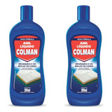 Kit 2 Anil Líquido Colman Branqueador De Roupas 200ml