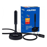 Kit 2 Antena Digital Dtv100 4 Em 1 Hdtv Vhf Uhf Fm Aquario