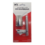 Kit 2 Aparelho Barba Antigo Retro Clássico Vintage lâmina