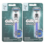 Kit 2 Aparelho De Barbear Gillette