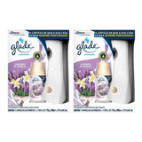 Kit 2 Aparelhos Odorizador Glade 2 Refil 269ml Lavanda