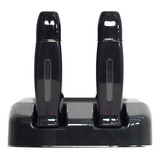 Kit 2 Aquecedores De Cera Roll On Com Base Dupla Mega Bell Cor Preto 110v 220v