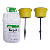 Kit 2 Armadilha E 5 Litros De Atrativo De Moscas Target