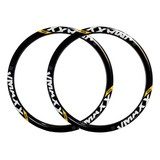 Kit 2 Aros 26 36 F Freio Disco Downhill Freehide Vmaxx Vzan Cor Preto