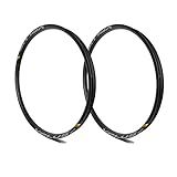 Kit 2 Aros Roda 29-32 Furos Parede Dupla Bike Mtb Enduro Valvula Presta Fina VPlus Vzan