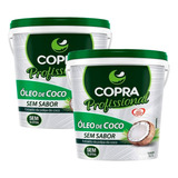 Kit 2 Balde Óleo De Coco 3 2l Sem Sabor E Sem Glúten Copra