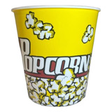 Kit 2 Balde Recipiente Pipoca Pote Plástico Popcorn Grande