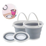 Kit 2 Baldes Dobravel