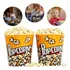 Kit 2 Baldes Pipoca Pote Grande Resistente Cinema Futebol 3l