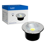 Kit 2 Balizador Led Embutir Chao Piso Jardim 7w Bivolt Prova D água Cor Da Luz Branco Frio Lumi
