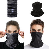 Kit 2 Bandana Tubular Ciclismo Balaclava Moto Headband Pesca